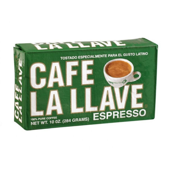 Café La Llave Expreso Café molido tostado oscuro, 10 oz